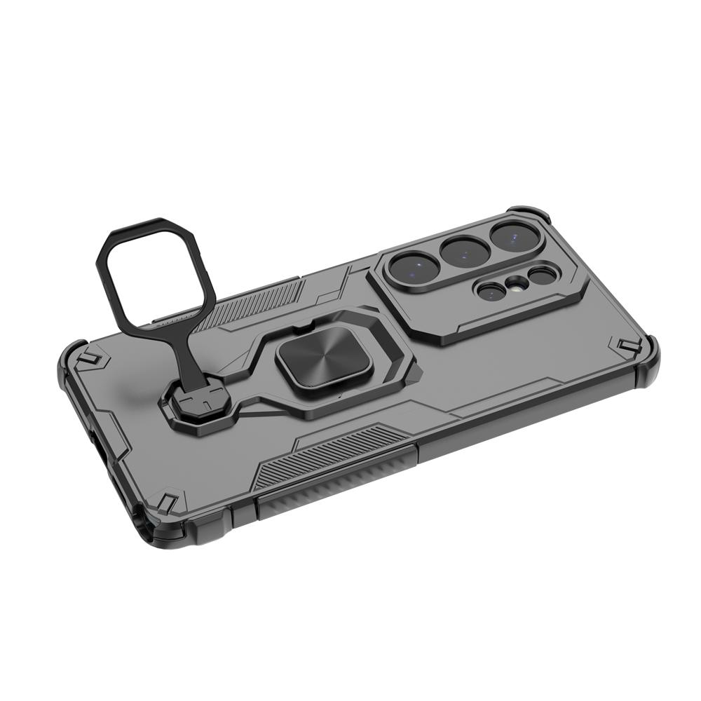 Бронированный чехол для Samsung Galaxy S26 Ultra S26+ S26 Plus S 26 5G Coque с держателем-кольцом Ударопрочная крышка для защиты объектива