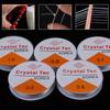 Creative Clear Stretch DIY For Bracelets Necklace Jewelry Accessories Crystal Thread Elastic Thread 0.5-1mm Hot Sale Round 1 Roll Beads String