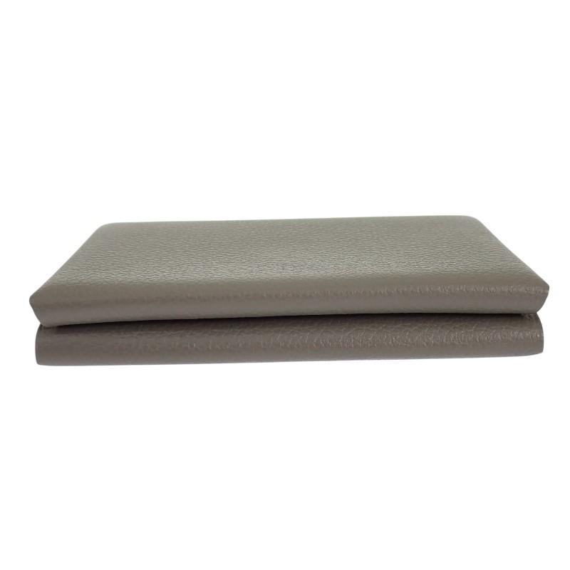 HERMES  H083035CK  Coin case gray/Grimayer Evercolor Women