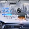SEAMETAL 12V Car Heater Fan 360° Rotated 2 IN 1 Fast Heating Auto Windshield Defroster Electric Anti-Fog Dryer Vehicle Demister