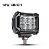 2/1 шт. 4 дюйма 18 Вт светодиодный рабочий прожектор светодиодный фонарь для бездорожья 4WD грузовик тягач лодка прицеп 4x4 внедорожник ATV противотуманные фары