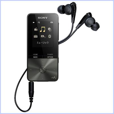 Sony Walkman серии S 4 ГБ NW-S313 MP3-плеер, с поддержкой Bluetooth, до 52 часов непрерывного воспроизведения, модель 2017 года