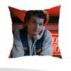 Joe Keery Stranger Pillow Case Anti-Dustmite Pillowcase Invisible Zipper Silky Short Plush Sofa Cushion Cover