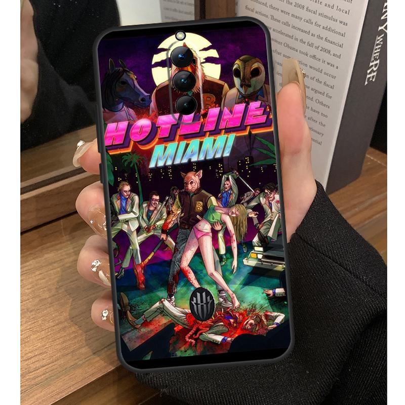 Игровой чехол Hotline Miami для Nubia Red Magic 6S 7S Pro 6 7 8 9 10 Pro 5G 6R RedMagic 8S 9S 8 9 10 Pro Plus