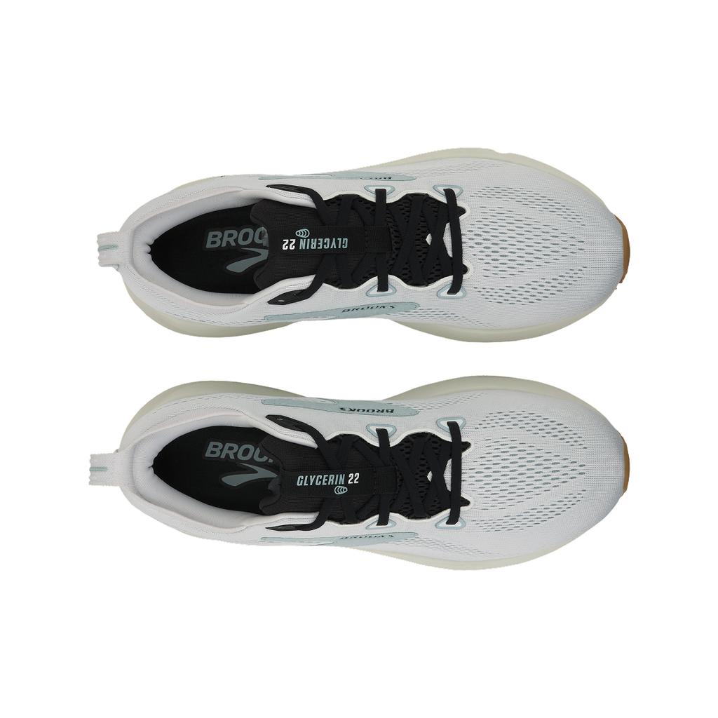 Brooks Glycerin 22 Зимнее Небо Мужские Кроссовки Синий Ярко-Белый Черный 110445-1D-175