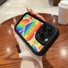 Ae93 Rainbow Art Design Защитные чехлы для телефонов для iPhone 13 14 15 Pro Max XR infinix Hot 40i 30i Tecno Camon 30 20 Pro Angel Eyes Задняя крышка из ТПУ