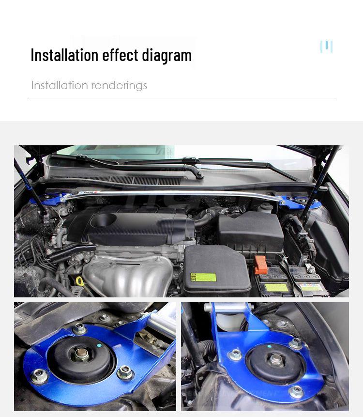 Front Chassis Reinforcement Bar for 6th-8th Gen Camry (Avalon Compatible)