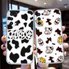 IK20 Cartoon Art Cow Transparent Phone Case for Motorola Moto Edge 20 30 40 50 S30 Fusion Ultra Pro Neo Lite + G200 G23