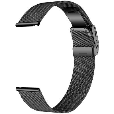 Металлический ремешок для часов Samsung Galaxy Watch7 44 мм/40 мм, миланская сетка, браслет с раскладывающейся застежкой