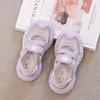 Girls Sports Sandals Summer Soft-soled Girls Net Shoes 2025 New Casual Children Soft-soled Breathable Shoes