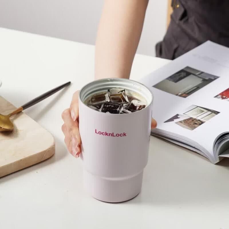 LOCK&LOCK Insulated Ceramic Coated Portable Mug