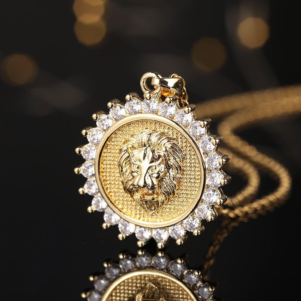 Fashion Micro-Set Multi- Zircon Necklace Pendant Jewelry For Women