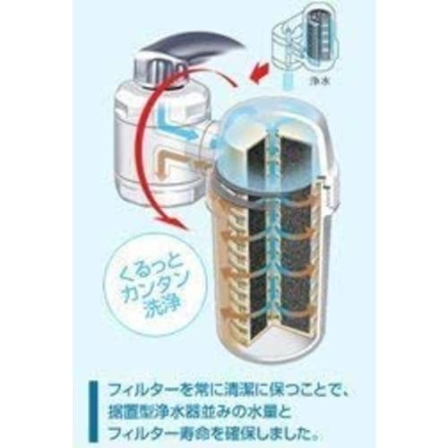 Gaia's Water 135 Faucet Water Filter Cartridges (Set of 2) with Original Hot Spring Towels (50 Liters Per Day for 2 Months) Tested To Remove PFOS and