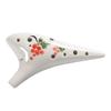 Hand-Painted 12-Hole Alto C Ocarina - Professional & Beginner Flute Instrument