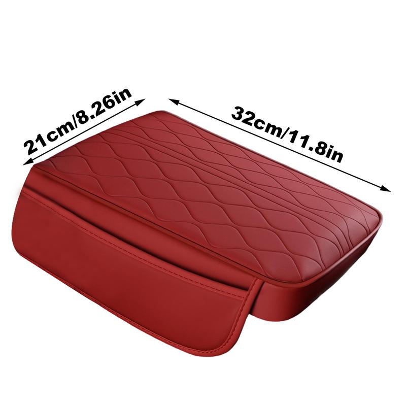 Подлокотник Подушка для автомобиля Водонепроницаемая кожаная центральная консольная накладка с карманами для хранения 2 в 1 Защитная мягкая накладка на подлокотник для сиденья