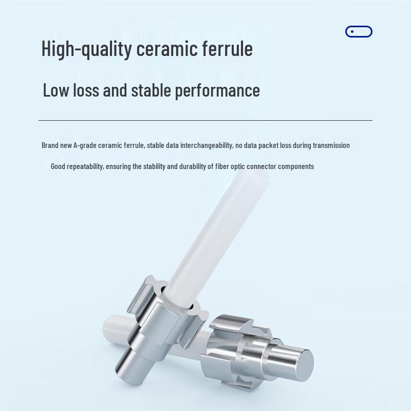 LEWEIDA Telecom Grade FC-LC Single-Mode Fiber Optic Patch Cord