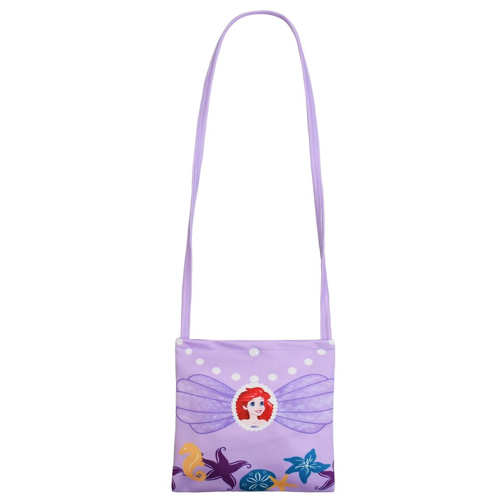 Cartoon Digital Printing, Medium And Large Girls' Dress, Flying Sleeves, Milk Silk Skirt + Bag 88124