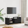 VidaXL TV Stand Black 100x35x40 Cm Engineered Wood, TV Stand, TV Buffet, Multimedia Cabinet, TV Bench, Hi-Fi Cabinet, 848375