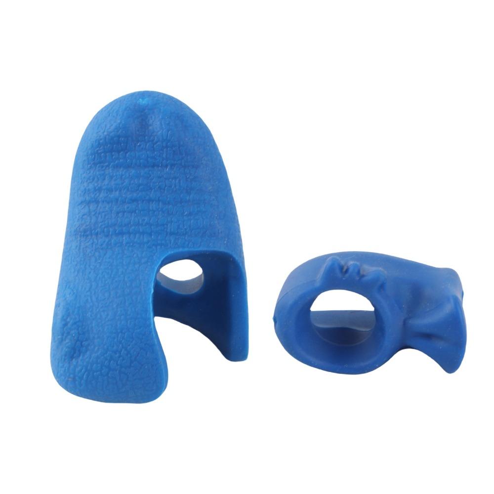 4PCS Blue Violin Bow Grip Guide Rubber Violin Correction Postures Grip For ViolinTraining