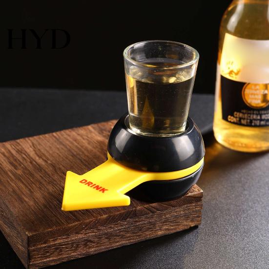 Drinking Game for Adults Penalty Spin Wheel Toy, Fun Pointer Rotating Holiday Bar, KTV, Family Night, Parties, Picnics, Camping,
