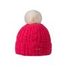 RECLOW RECLOW Вязаная шапка-бини с отворотом Розовая