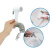 Protable ABS Plastic Toilet Sprayer Nozzle Shower Head White Black Hand Bathroom WC Bidet Faucet Spray Self Cleaning Pet Wash