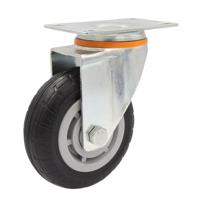 Durable Rubber Swivel Caster Wheel for Carts