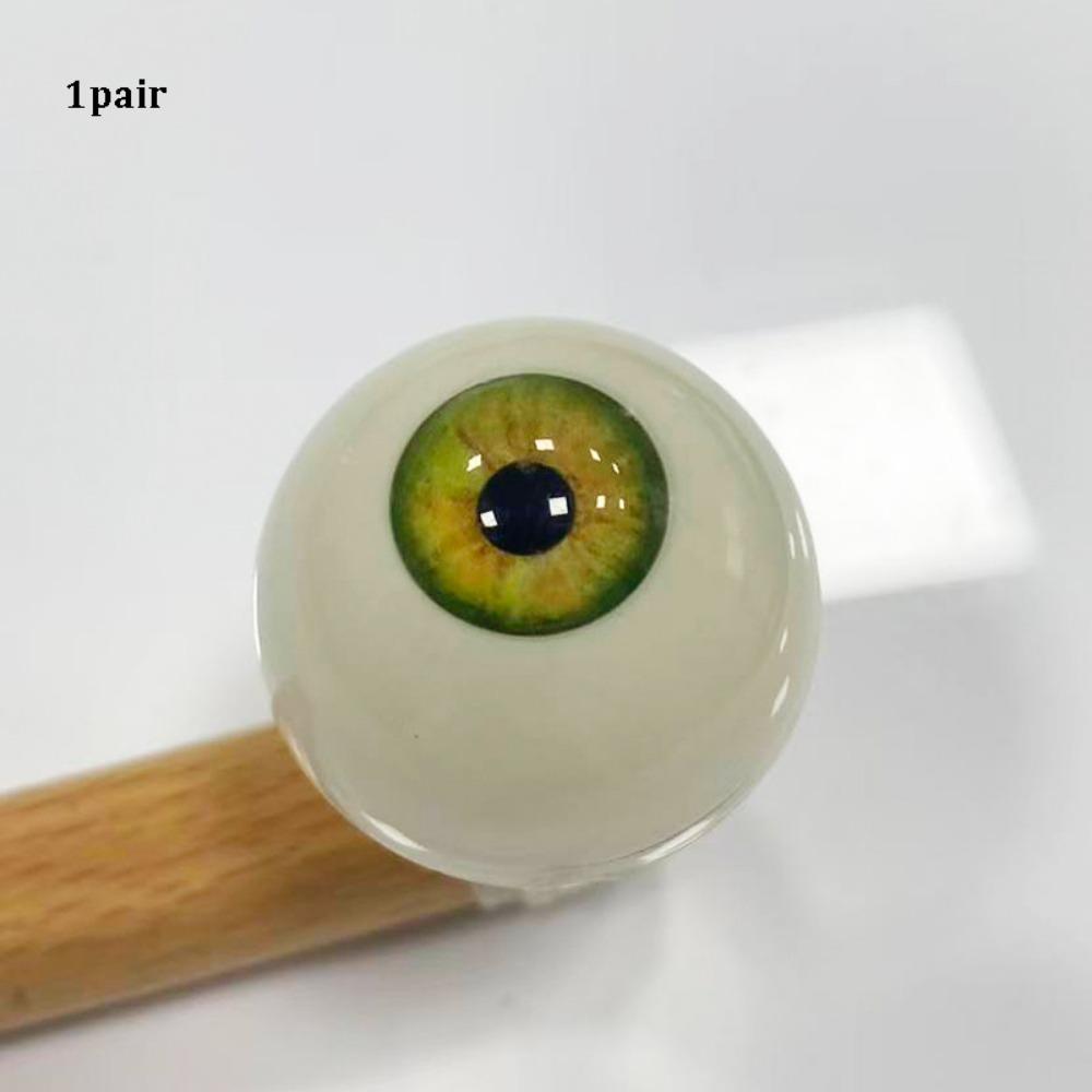1pair 20mm Acrylic Fake Eyes Eyeballs 10 Styles DIY Doll Making Crafts For BJD Doll