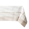 Astra Tablecloth with Embroidery Fabric White with Flowers 120x160