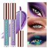 Long-lasting Multi-chrome Pigmented Eyeshadow Palette Aurora Chameleon Glitter Liquid Eyeshadow Makeup, NO.8, 1 Pc.