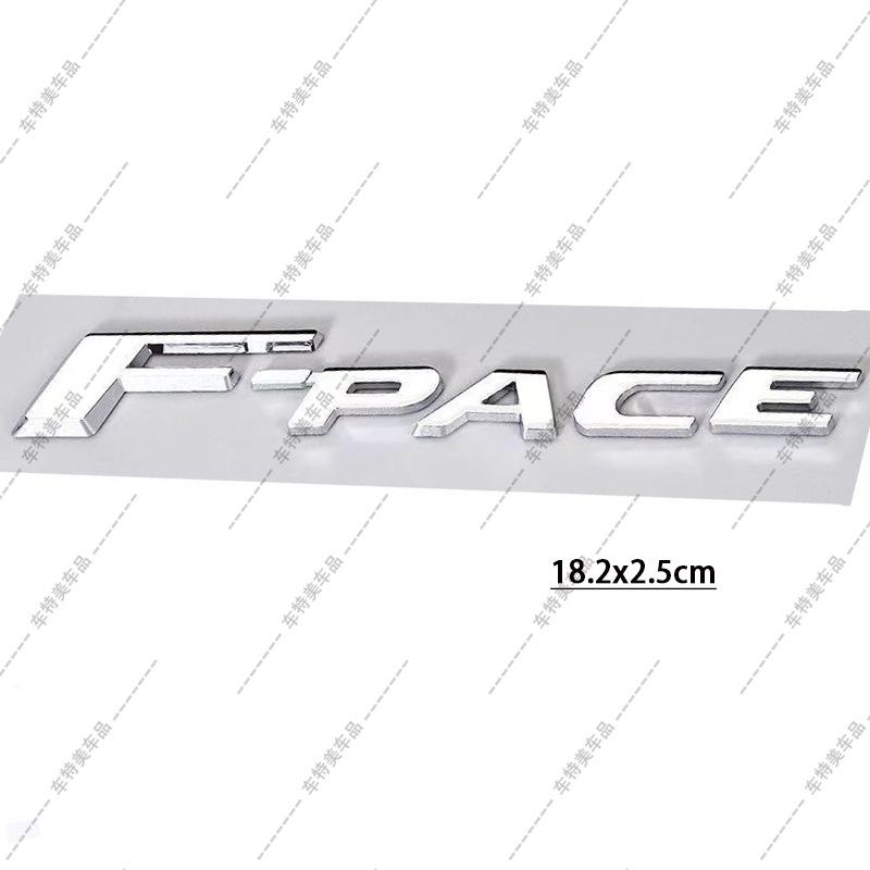 Эмблема ABS Jaguar F-TYPE/F-PACE/E-PACE Наклейка на автомобиль - Модификация хвоста и Персонализированное украшение