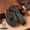 Car Accessories Zinc Alloy Leather Key Case Cover Chain for BMW X1 X3 X4 X5 F15 X6 F16 G30 7 Series G11 F48 F39 520 525 F30 118i