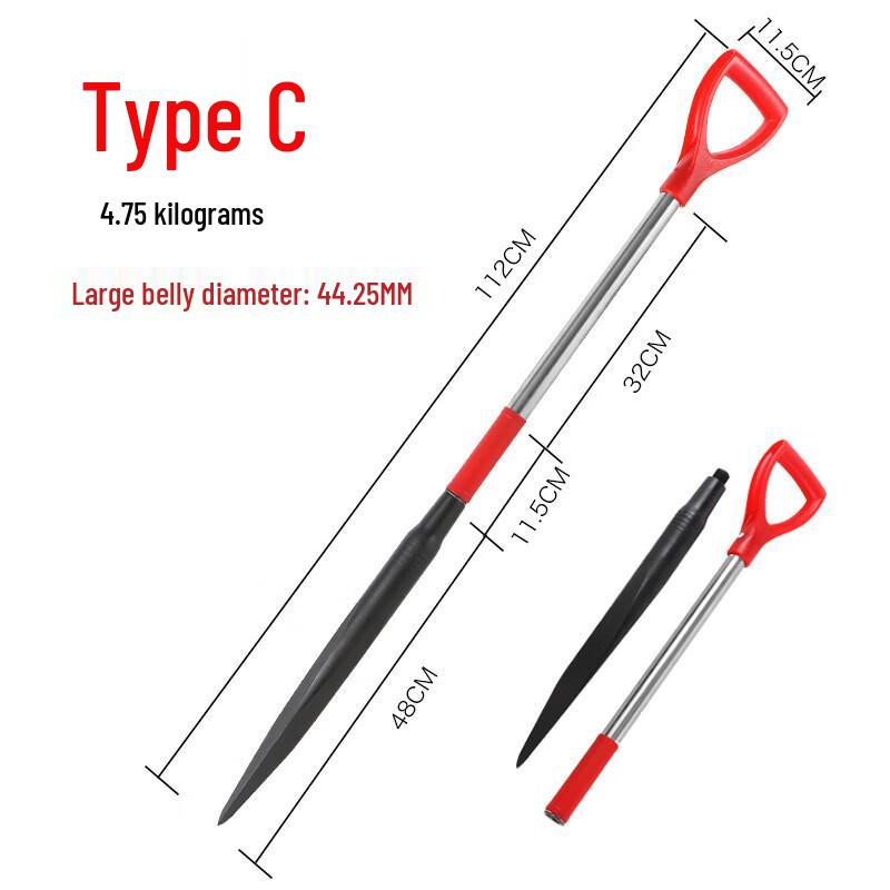Longchan Triangular Ice Auger for Winter Fishing