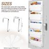 M-Modern-Hanging Organizer Over The Door, 5 Pockets Boho Style Nursery Decor For Baby Room Space Saving Storage Solution