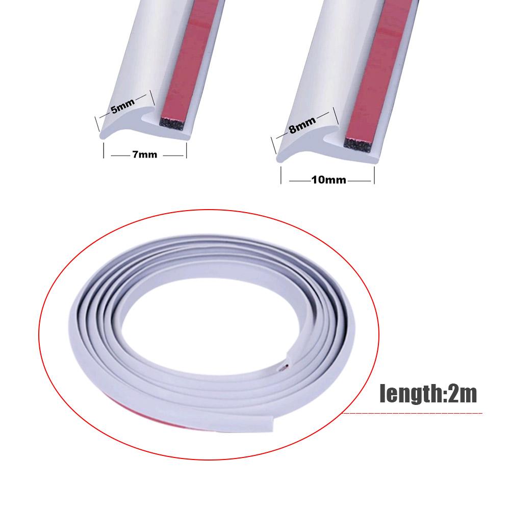 1 шт., автомобильный Т-образный уплотнитель для двери, звукоизоляция, резиновая уплотнительная полоса, герметизирующие полосы с наклонным краем, аксессуары для мойки автомобиля