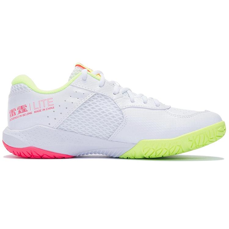 Li Ning Коллекция Thunder Lite Тренировочные Низкие Бадминтонные Кроссовки Унисекс Золотисто-Оранжевый Лимонный AYTS020-1
