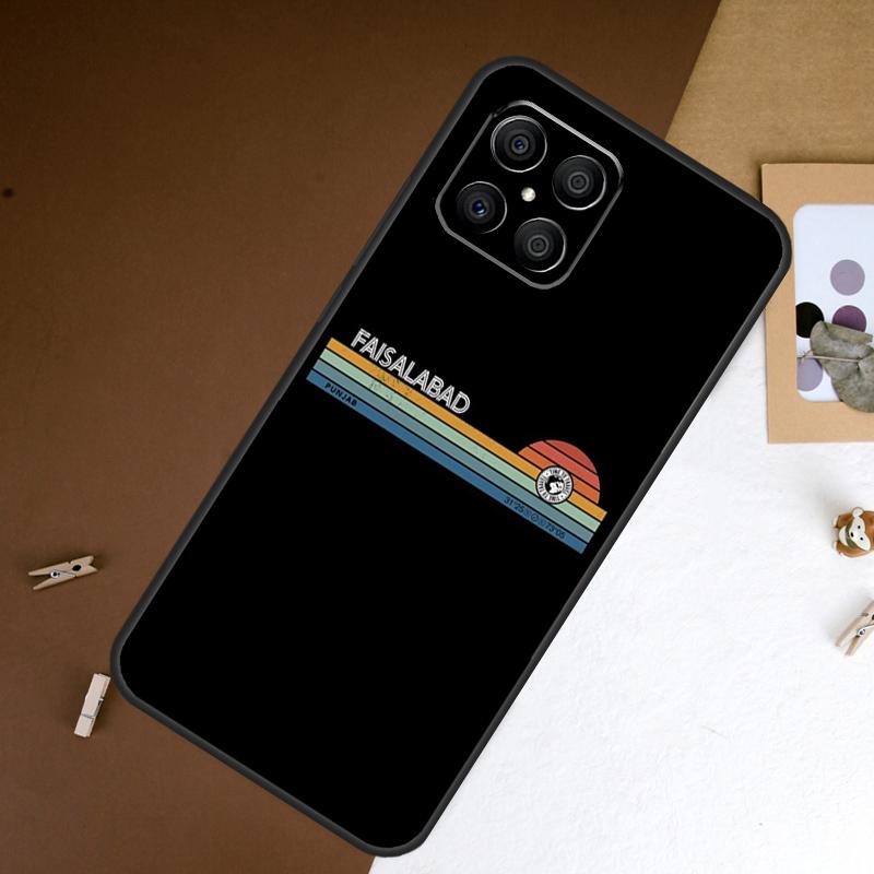 Карта Пенджаба Контурный Чехол Для Honor 400 Pro 200 50 70 90 X9a X9b X9c X9d X8a X8b X8c Magic 7 Lite 5 6 8 Pro Чехол