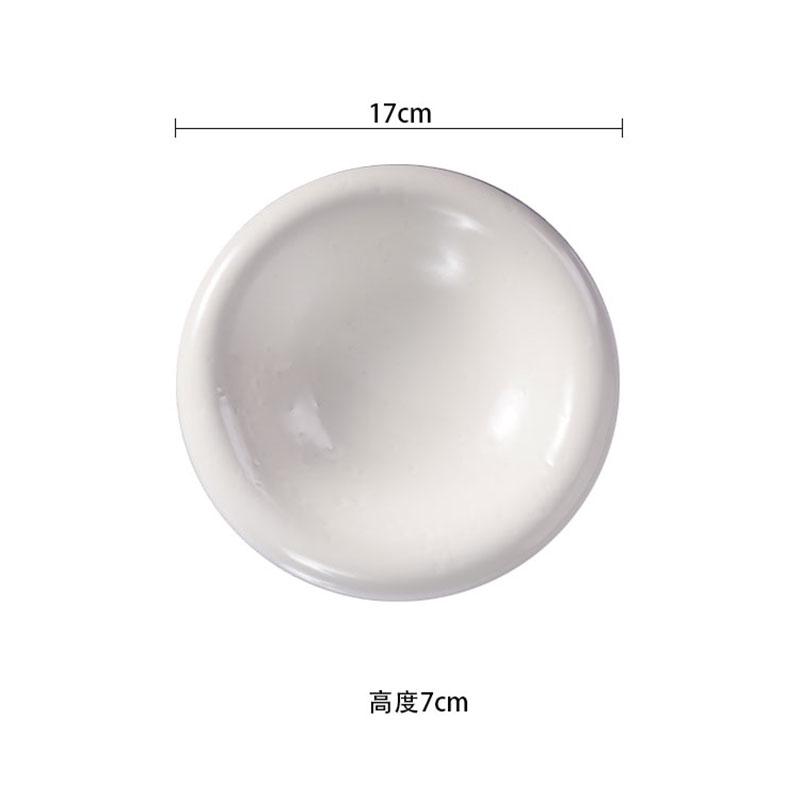 Vintage Ceramic Double-layer Plate Creative Dessert Dim Sum Plate Thick Soup Plate Snack Plates Artistic Conception Tableware