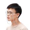 Модная кожаная высокоэластичная цепочка для очков для чтения, ожерелье для очков, ремешок для солнцезащитных очков, держатель для шнура