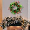 Artificial Christmas Wreath Front Door Hanging for Patio Indoor Porch