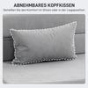 Floor Sofa, Upholstered Couch, Convertible into Mattress, Foam, Cushion, Light Grey