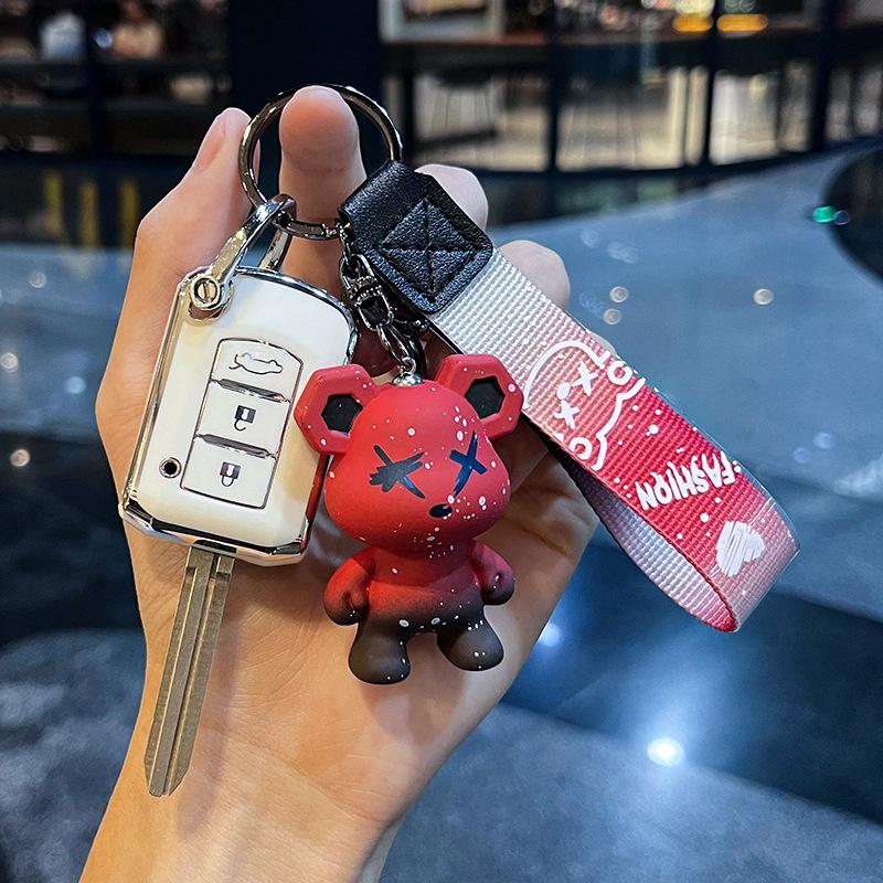 Подходит для Mitsubishi Key Case OutlanderASXLansegoran Pajero Eclipse Cross, автомобильный прямой чехол для ключей, сумка с пряжкой