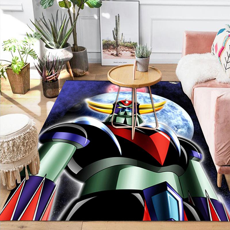 Mazinger Z Rug Floor Mat for Living Room or Bedroom Soft and Comfortable Carpet a Gift for Birthday and Holiday.NFF0928221