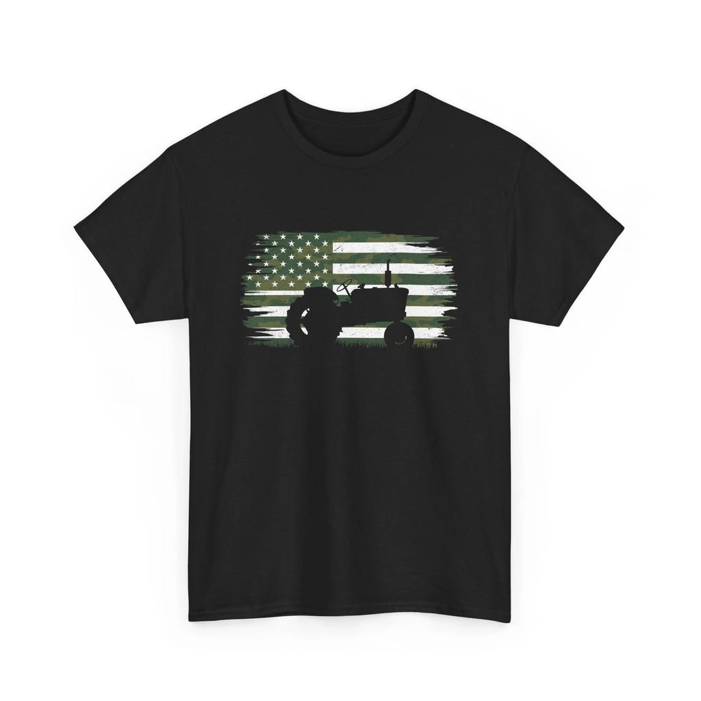 Patriot Farmer unisex T-Shirt | Wear Your Love for the USA | Patriotic Tractor Tee