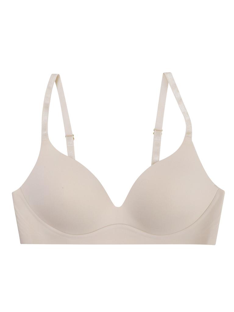 Japanese simple seamless underwear women's thin small breasts gather and pull up the support to prevent sagging breathable bra cover