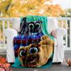 1pc Puppy Dog Pals Theme Blanket - Digital Print, Polyester, Cozy for All Seasons, Perfect for Outdoor, and Travel