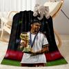 Yamal's Football Match Promotion Blanket Soft Warm Cozy Perfect for Bedding Seaside Picnics All-Season Use Stylish Decor Birthday Christmas Gif