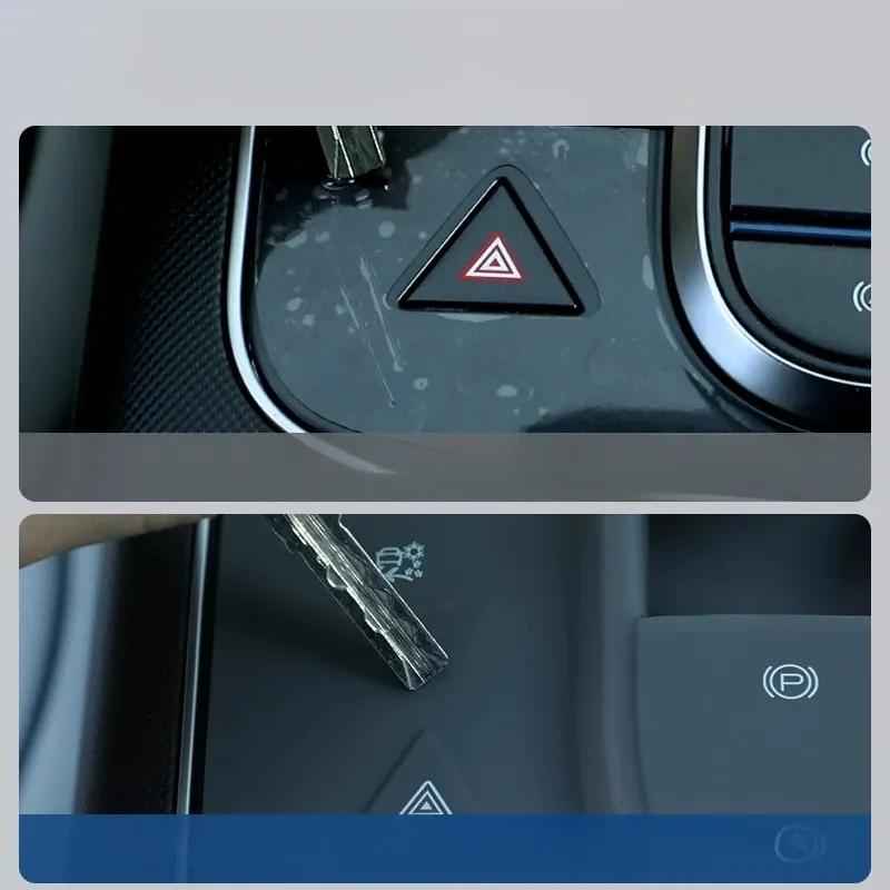 Для BYD KING DMI BYD Chazor Центральная консоль Силиконовая накладка Пленка Аксессуары Накладка на панель Салонные принадлежности Детали для тюнинга автомобиля