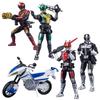 Kamen Rider 13 Candy Gum Rider SHODO-X (10 кусочков) Игрушка/Жевание (Камен Ден-О)