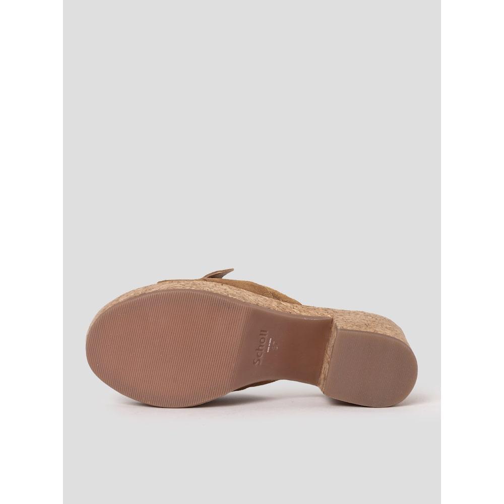 Scholl (женщины) Сандалии на одной платформе Кирпич (Hh54K2W11C)